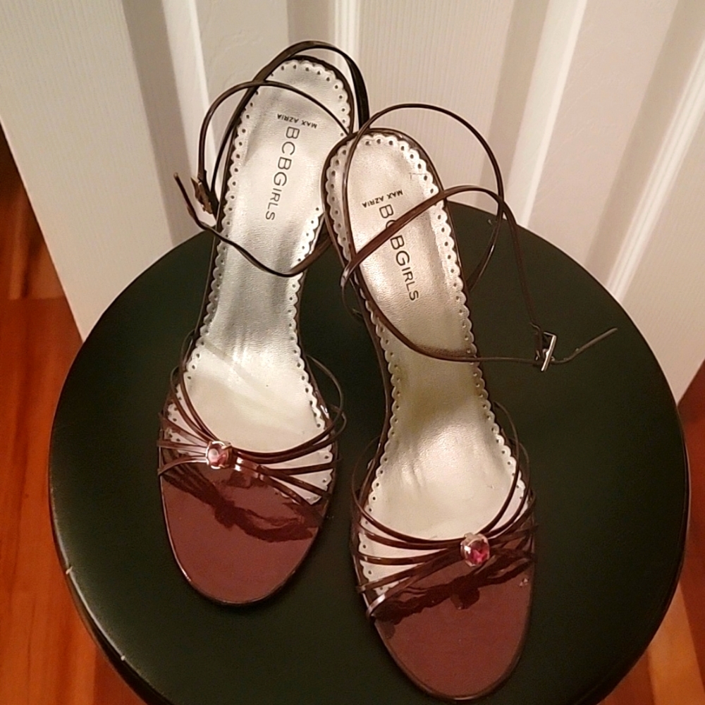 BCBGirls Strappy Heelsl Size 10